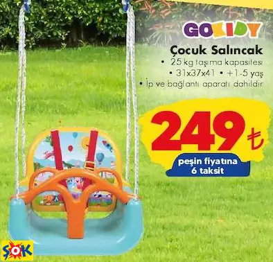 GOKİDY ÇOCUK SALINCAK GOKİDY ÇOCUK SALINCAK